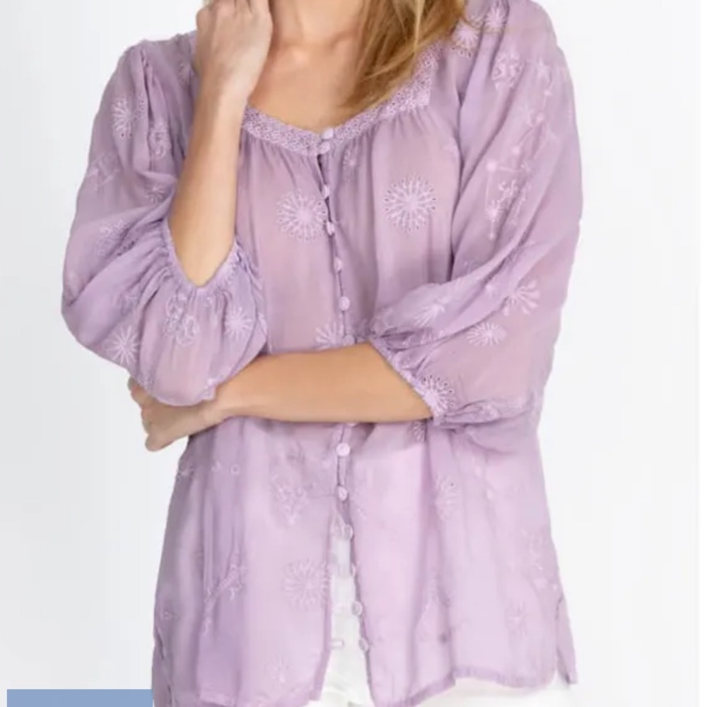 Johnny Was blouse - Picture 3 of 6